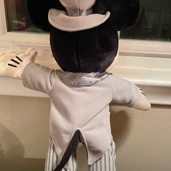 - Disney Mickey Mouse in Gray Tux Plush - Picture 3 of 5